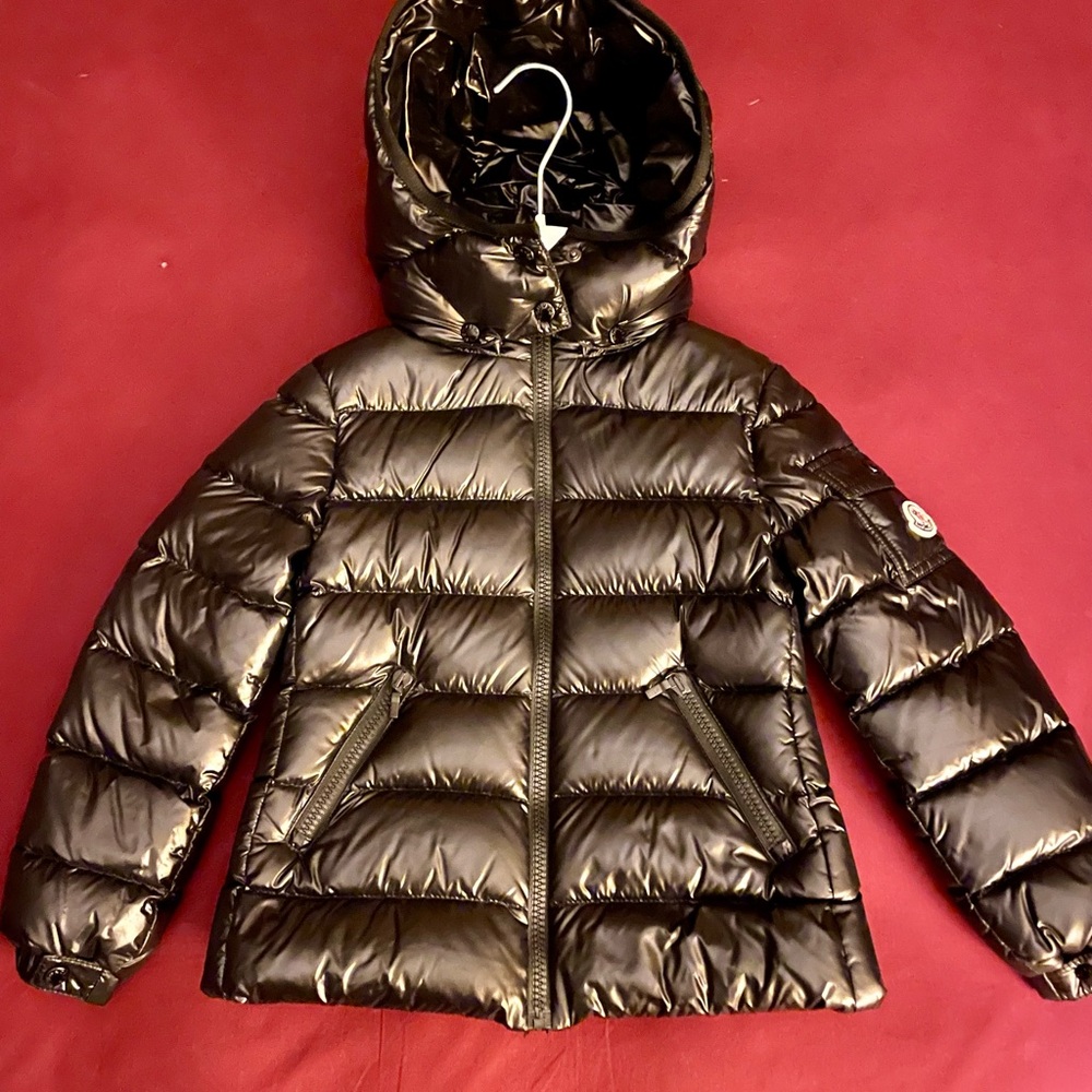 Stylish Black Kids Puffer Jacket